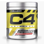 C4 Ripped Pre Workout Powder ICY Blue Razz | Creatine Free + Sugar Free Preworkout Energy Supplement for Men & Women | 150mg Caffeine + Beta Alanine + Weight Loss | 30 Servings