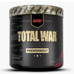 Redcon1 Total War Preworkout - Boost Energy, Increase Endurance and Focus, Beta-Alanine, 350mg Caffeine, Citrulline Malate, Nitric Oxide Booster - (Strawberry Kiwi)