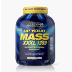 MHP UYM XXXL 1350 Mass Building Weight Gainer, Muscle Mass Gains, w/50g Protein, High Calories, 11g BCAAs, Leucine, French Vanilla Creme, 8 Servings