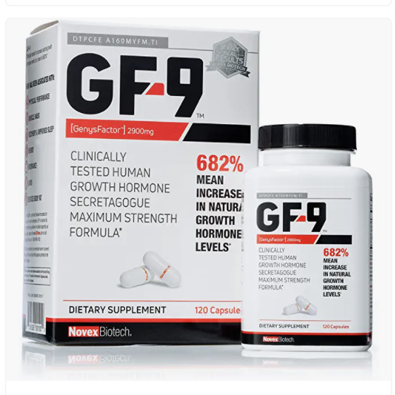 Unleashing the Power of NOVEX BIOTECH® GF-9™: A Breakthrough in Clinically Proven Human Growth Hormone Secretagogue Technology