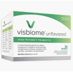 Visbiome® High Potency Probiotic 450 Billion Live Bacteria - 30 Packets Unflavored Powder- Shipped Cold in Recyclable Cooler with Temperature Monitor