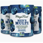 MegaFood Men's Multi Gummy - Multivitamin for Men with Lycopene and Essential nutrients Like B Vitamins, Selenium and Zinc - Gluten-Free - Wild Blueberry - 60 Count (Pack of 3)