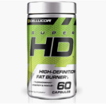 Cellucor Super HD Thermogenic Fat Burner Weight Loss Supplement, Appetite Suppressant, & Energy Booster Capsimax, Green Tea Extract, 160mg Caffeine & More 60 Capsules (Packaging May Vary)